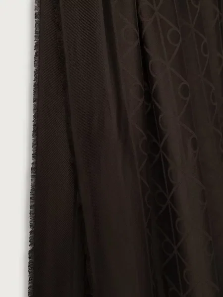 Eleganten šal Calvin Klein rjava