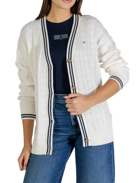 Kardigan Tommy Hilfiger Jeans niebieski