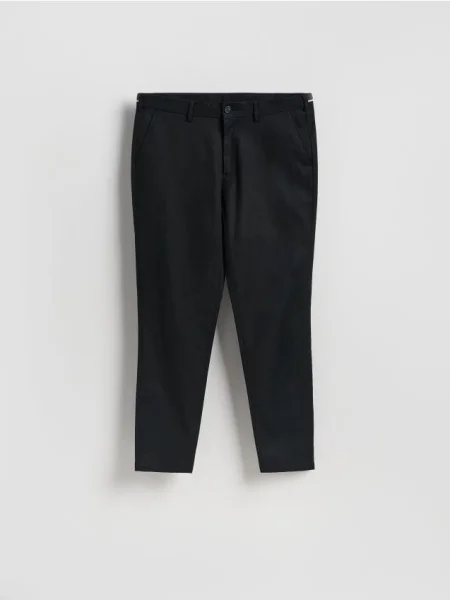 Reserved Pantaloni chino slim fit negru