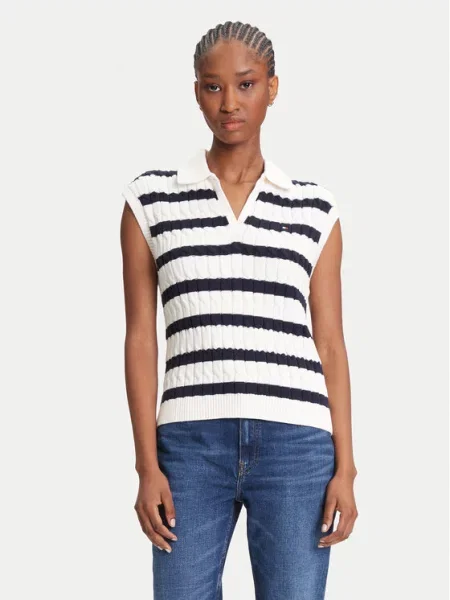 Tommy Hilfiger Džemper tamnoplava