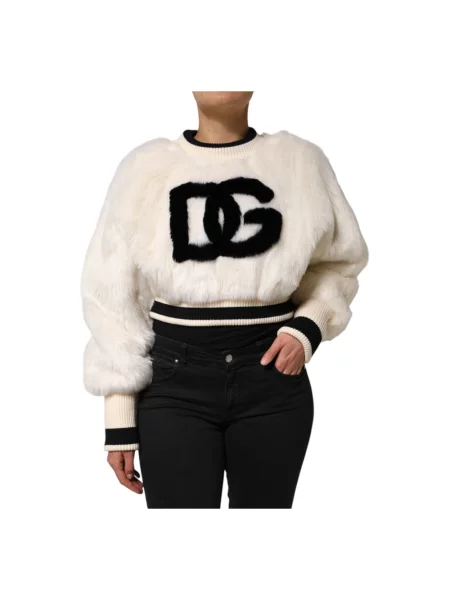 Sweter Dolce And Gabbana biały