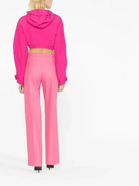 Pantaloni croiți Palm Angels roz
