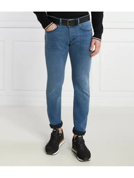 BOSS BLACK Blugi P-Delaware negru