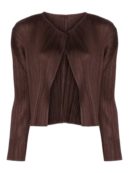 Cardigan Pleats Please Issey Miyake plisat maro