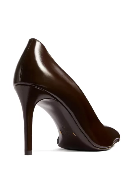 Pantofi cu toc Khaite maro