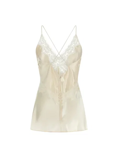 Top Alberta Ferretti beżowy