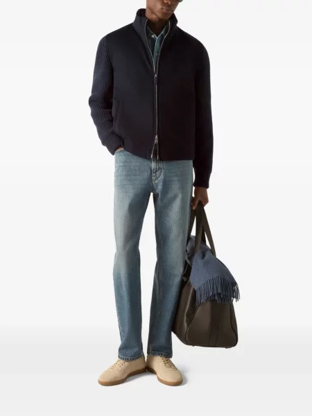 Cardigan Zegna din cașmir albastru