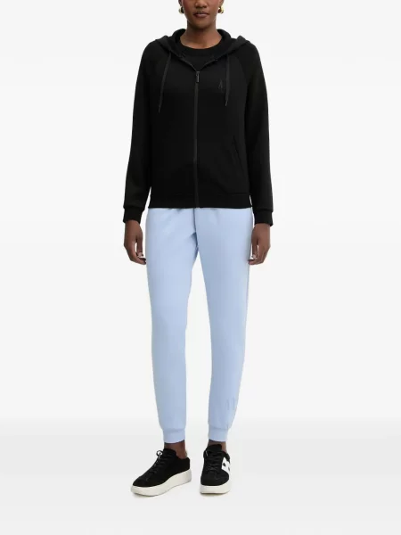 Stras pantaloni Armani Exchange alergare albastru