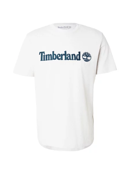 TIMBERLAND Tricou ESTABLISHED albastru închis amestacat alb