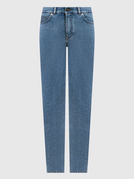 Джинси скіні Balmain блакитні