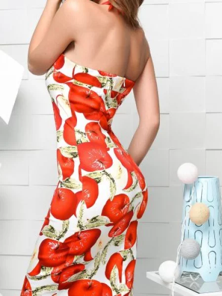 Платье Carica красное