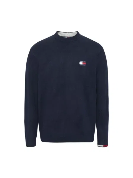 Sweter Tommy Jeans niebieski