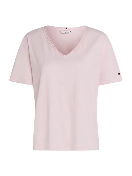TOMMY HILFIGER Tricou pastel roz