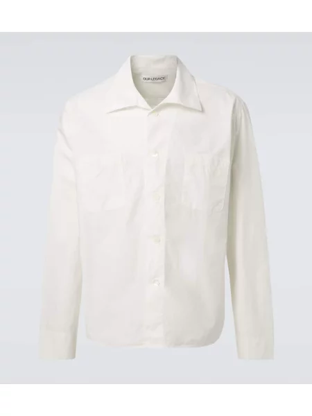 Srajca Our Legacy poplin bela