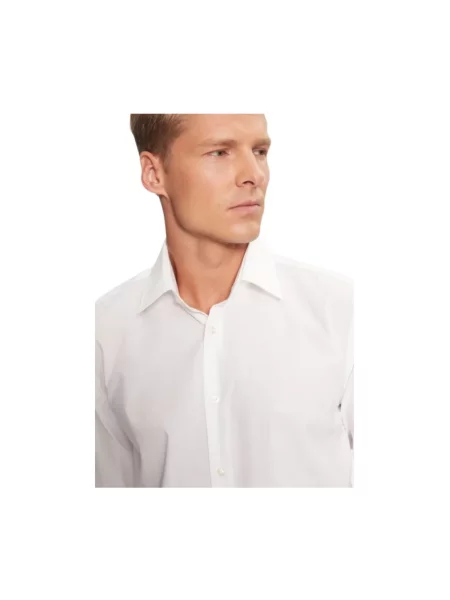 Koszula Hugo Boss casual z długim rękawem biała