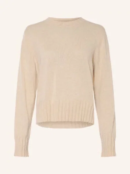 Mos Mosh Sweter Z Kaszmiru Mmmoria beige beżowy