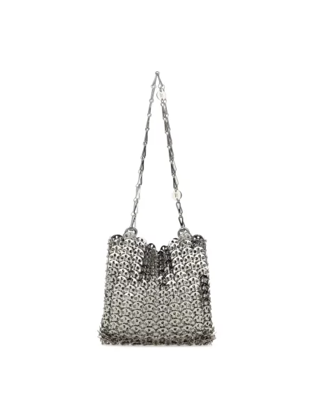 Torebka Paco Rabanne elegancka szara