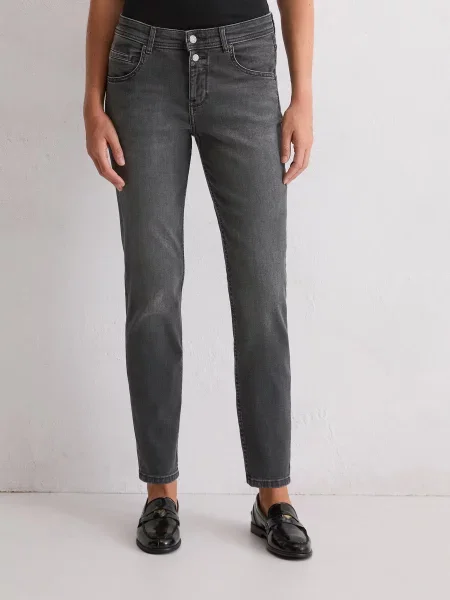 Джинсы бойфренды Marc O'polo серые