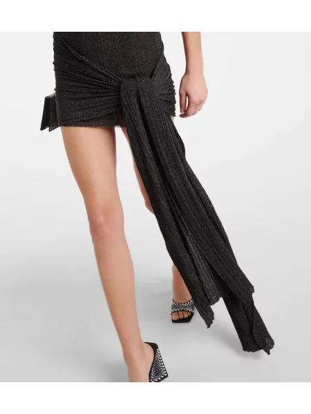 Rochie Aya Muse drapată negru