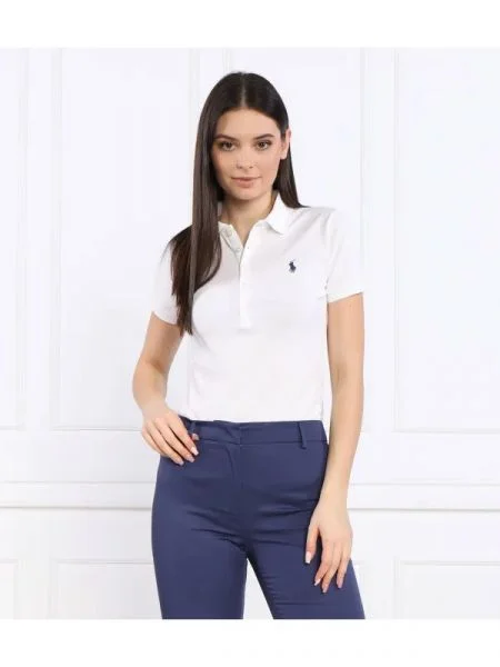 POLO RALPH LAUREN Tenisz póló Julie | pique fehér