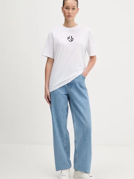 Футболка Karl Lagerfeld Jeans білий