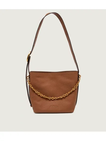Michael Kors De piele geantă pe umăr Nolita maro