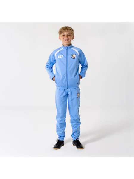 Dres treningowy Manchester City dla dzieci Niebieski biały