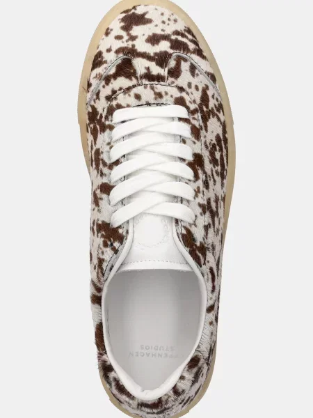 Кожаные кроссовки Copenhagen коричневые