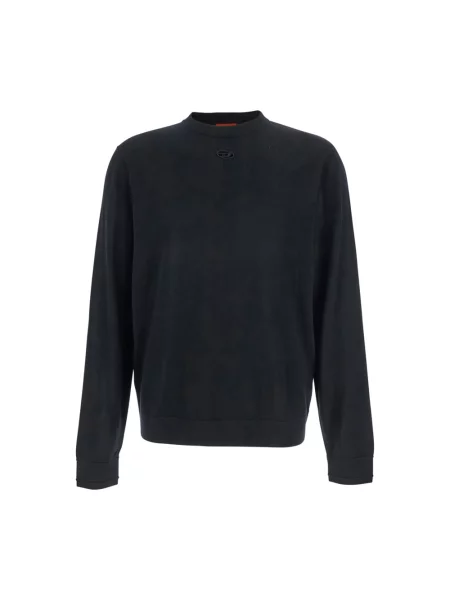 Sweter Diesel wełniany czarny