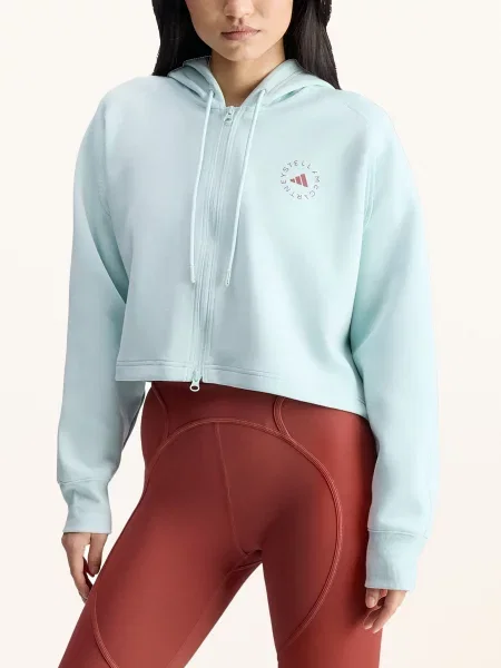 Adidas By Stella Mccartney Bluza Adidas By Stella Mccartney gruen