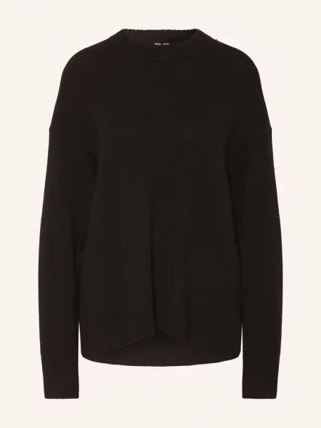 Arket Oversized Svetr Z Kašmíru černá