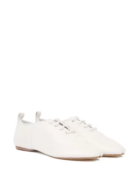 Pantofi derby Maison Margiela din piele alb