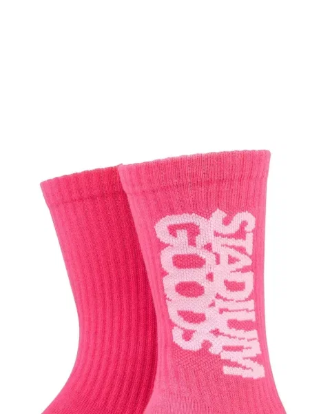 Kojines Stadium Goods® su autografu rožinė