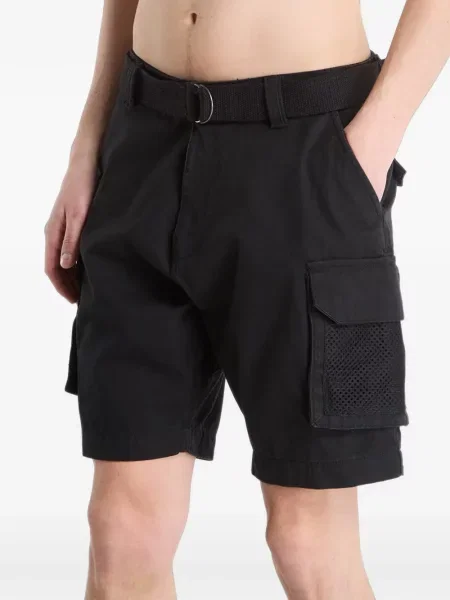 Pantaloni scurți Alpha Industries plasă negru