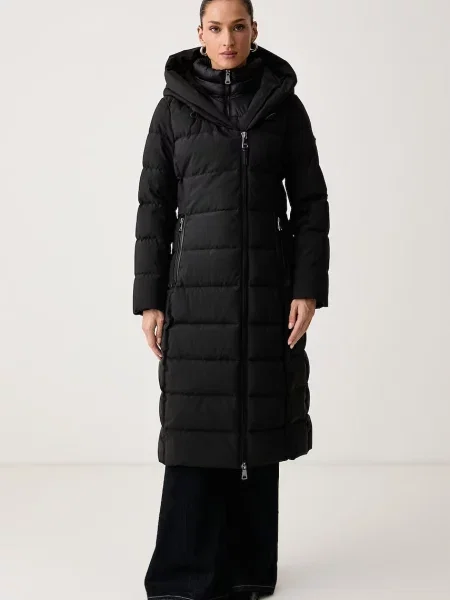 DKNY prošívaná bunda černá