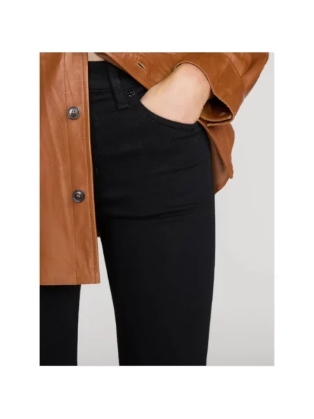 Jeansy dzwony Frame czarne