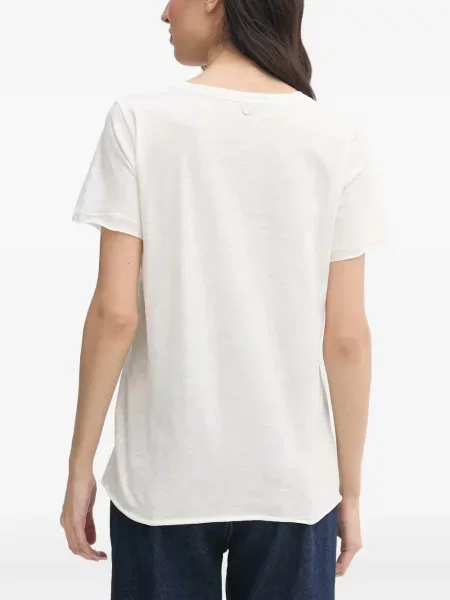 Tricou Mos Mosh cu imagine alb