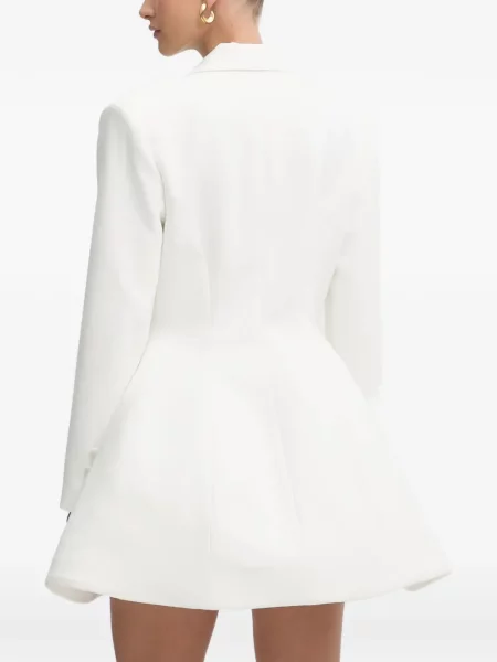 Mini rochie mini Bardot de costum mini alb