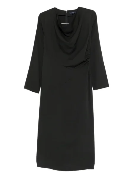 Rochie Soeur drapată de costum negru