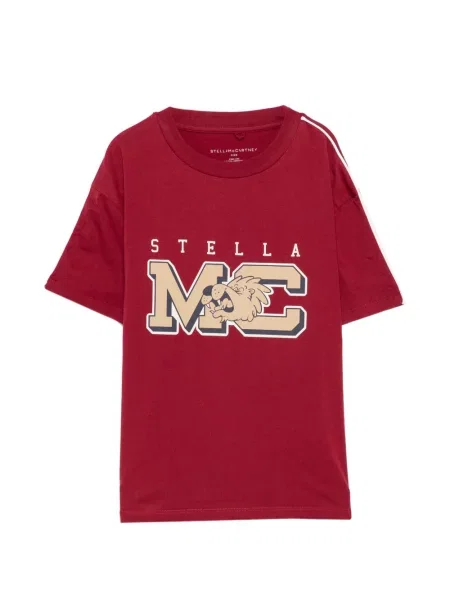 Koszulka dziecięca Stella Mccartney czerwona