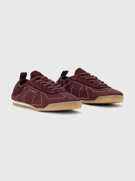 AllSaints Usnjene superge KENNY STUD RUNNER