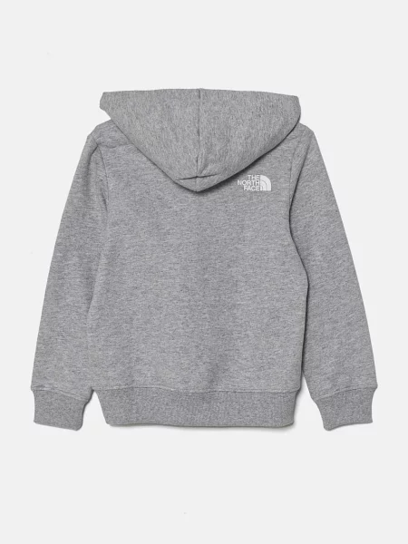 The North Face Dětská mikina VARSITGRAPHIC RELAXED HOODIE šedá