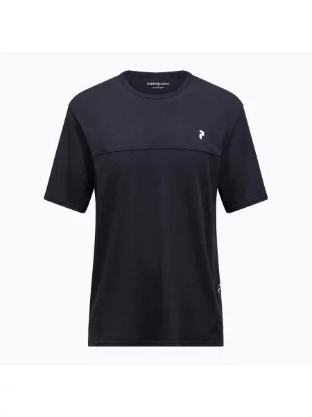 Tričko Peak Performance Trail Wool Blend black černé