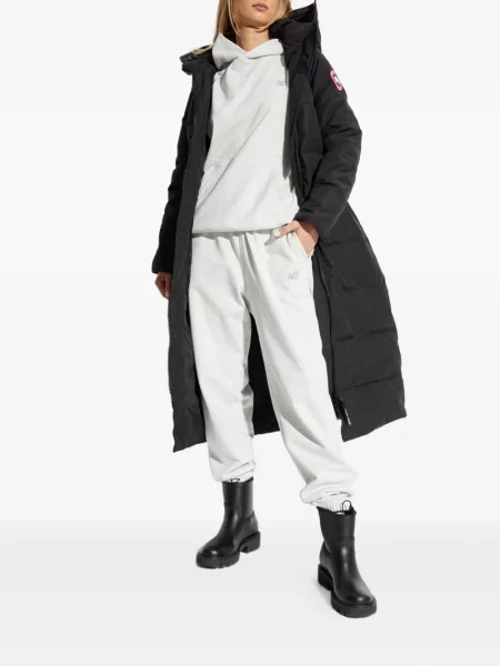 Matlasat geacă cu puf Canada Goose negru