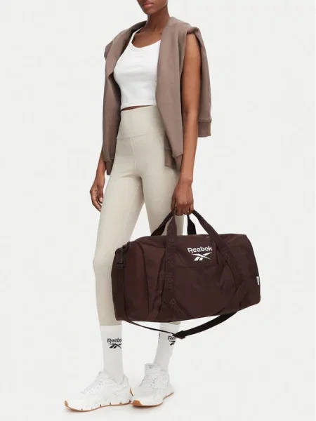 Reebok Torba sportowa ciemny brązowy