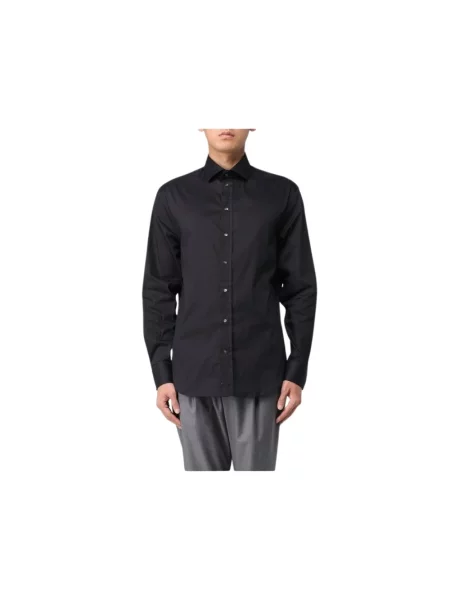 Koszula Emporio Armani niebieska