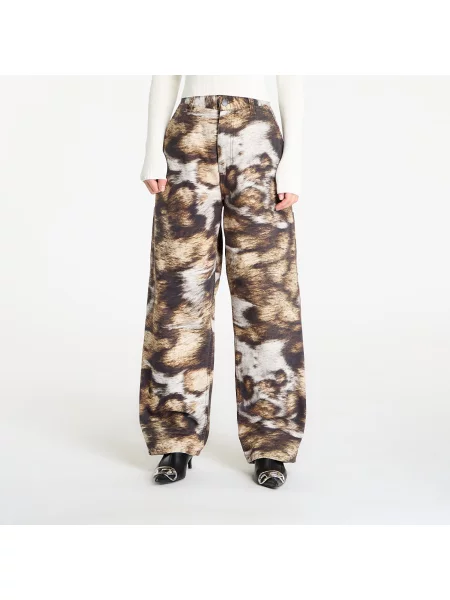 Pantaloni Carhartt WIP W Brandon Single Knee Pant Wild Dog Print Stone Washed L