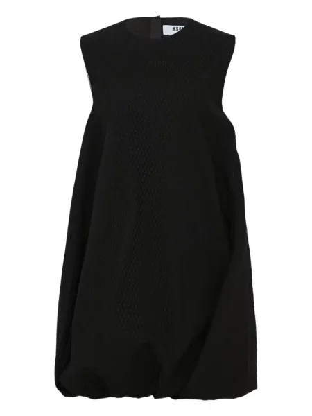 Rochie mini Msgm fără mâneci negru
