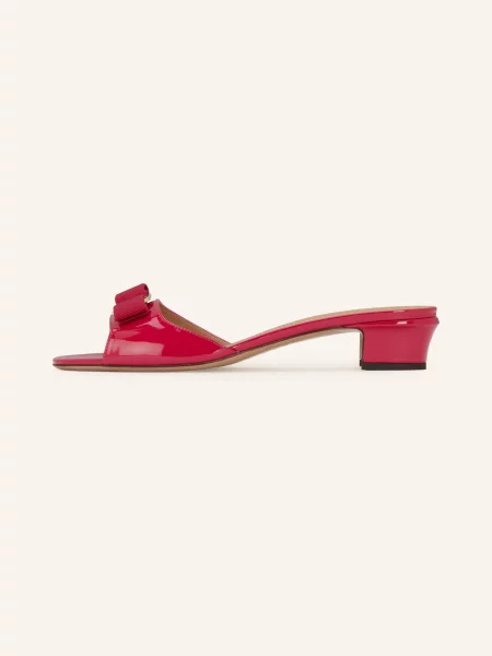 Ferragamo Klapki New Vara pink różowe