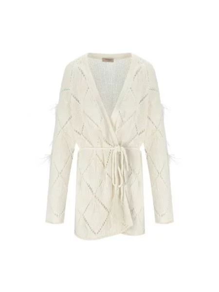 Kardigan Twinset beżowy